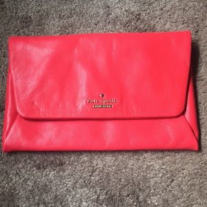 NWT Kate Spade Alexis Envelope Clutch in Pink